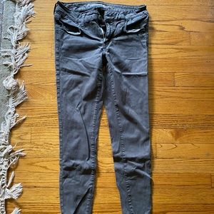 Green American eagle super stretch jeggings